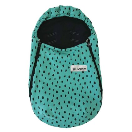 bavlněný fusak Soft Turquoise BIO 0-12měsíců