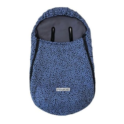 Dünner Fußsack  Spot Blue BIO 0-12 Monate