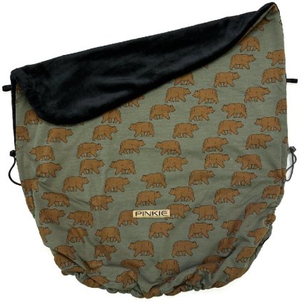 Zubindbare Decke Pinkie Bear Green