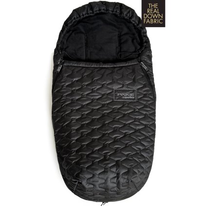 Daunen Winterfußsack Superfine Black