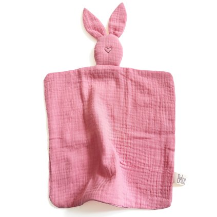 Schmusetuch Rose Pink Bunny