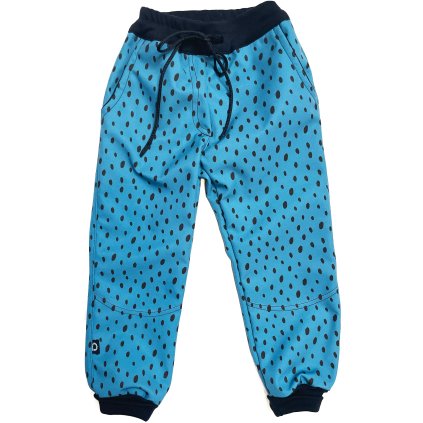 Dots Blue softshell nadrág