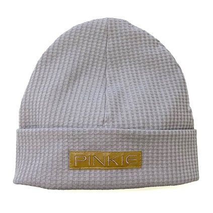 čepice Label Grey | Pinkie