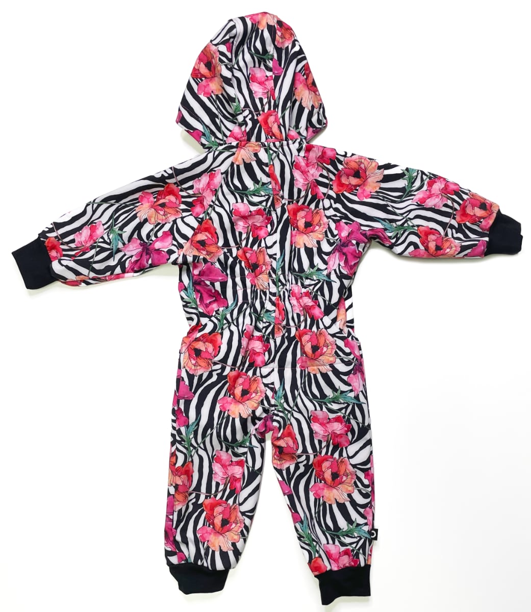 softshellová kombinéza Pinkie Zebra Varianta / velikost: 86-92