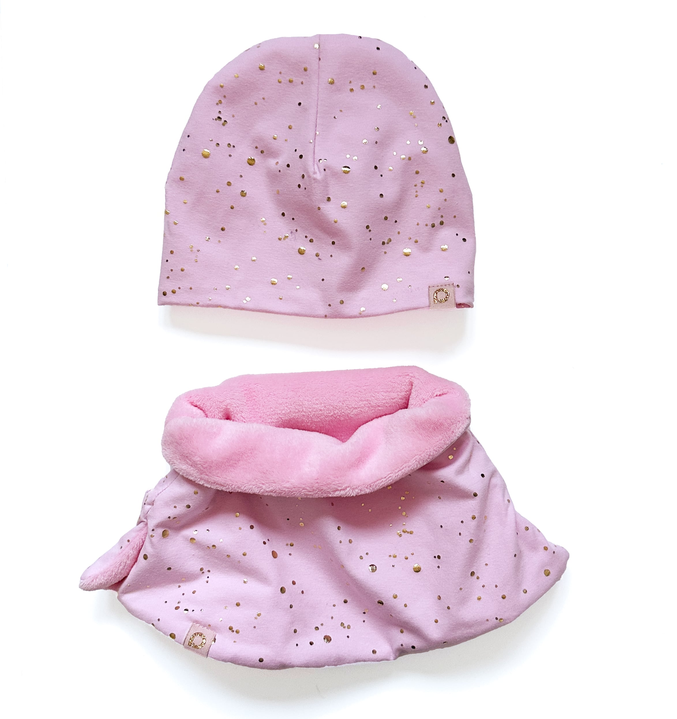 čepice Shine Gold Pink Varianta / velikost: 3-6 let