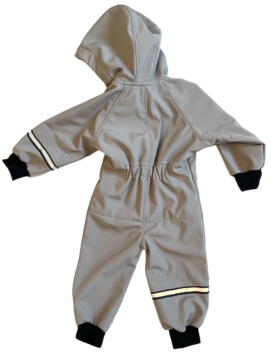 softshellová kombinéza Grey/Black Varianta / velikost: 110-116