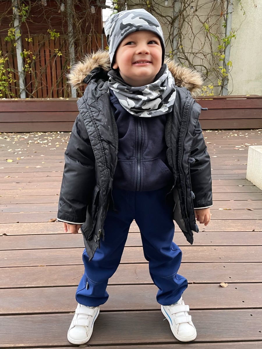 softshellové kalhoty Pink/Black Varianta / velikost: 86-92