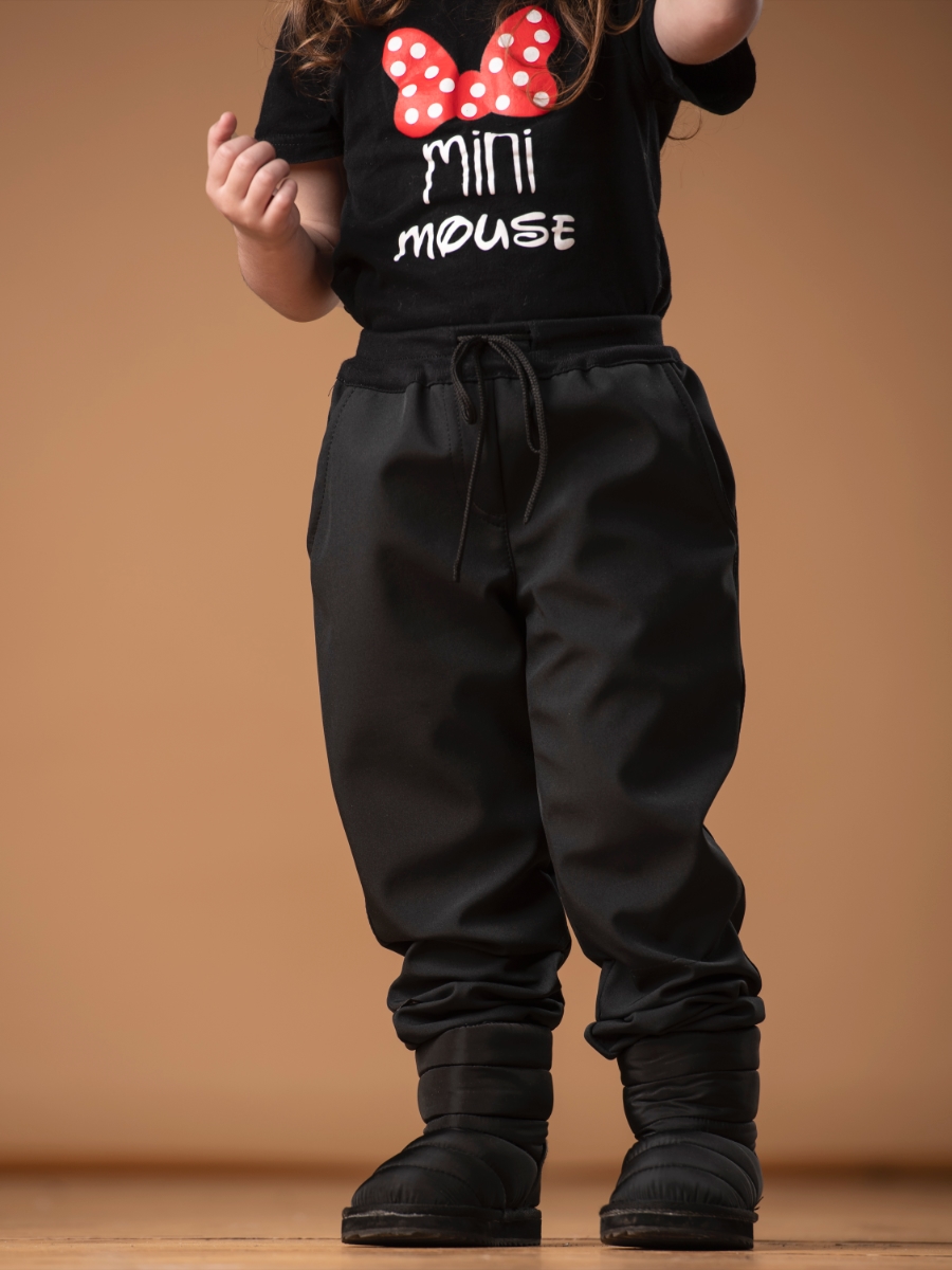 softshellové kalhoty Pink/Black Varianta / velikost: 86-92