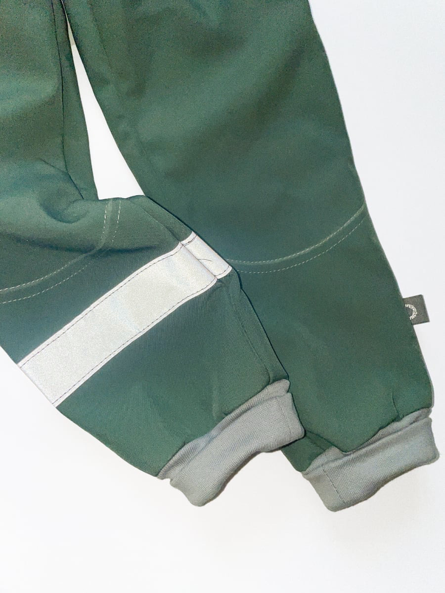 softshellové kalhoty Green/Grey Varianta / velikost: 98-104