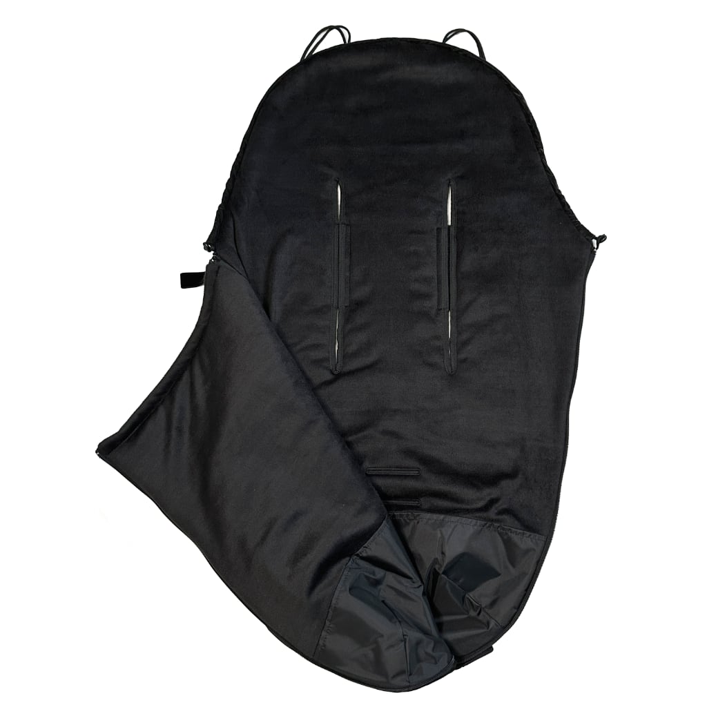 fusak Pinkie Softshell Grey/Black-slabší Varianta / velikost: podélné otvory (+100 Kč)