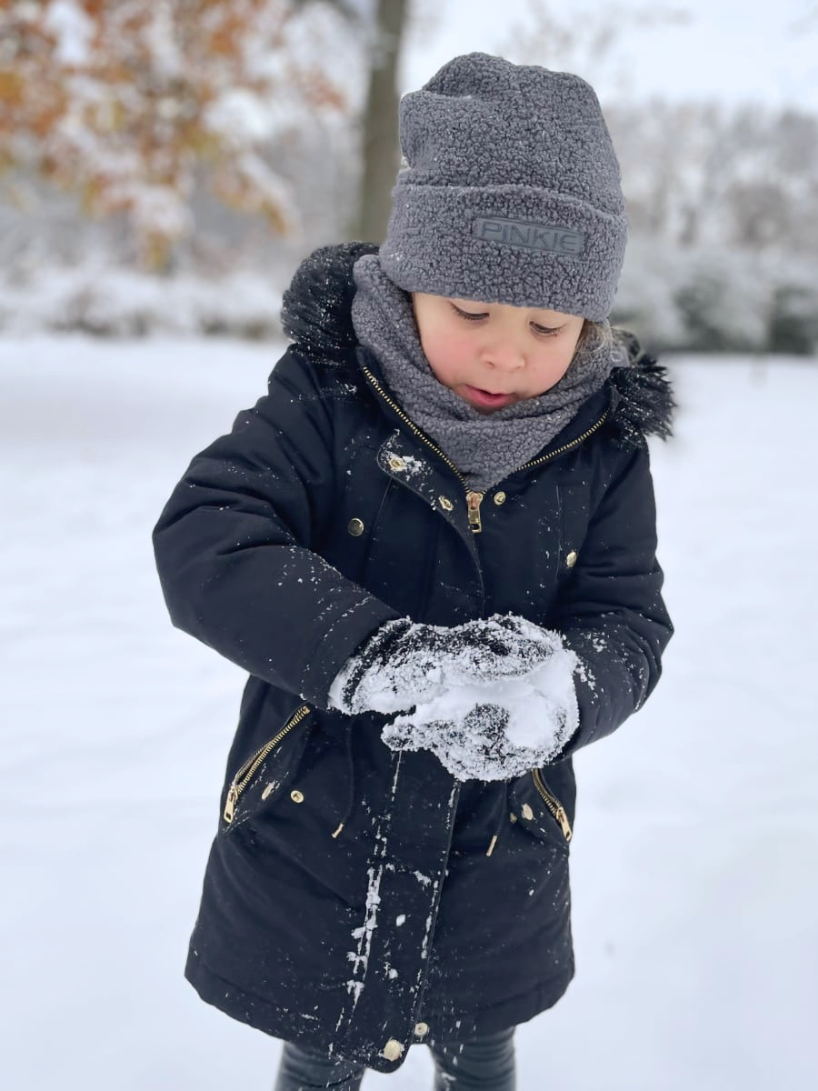 čepice Label Teddy Grey Varianta / velikost: 6let-dospělá