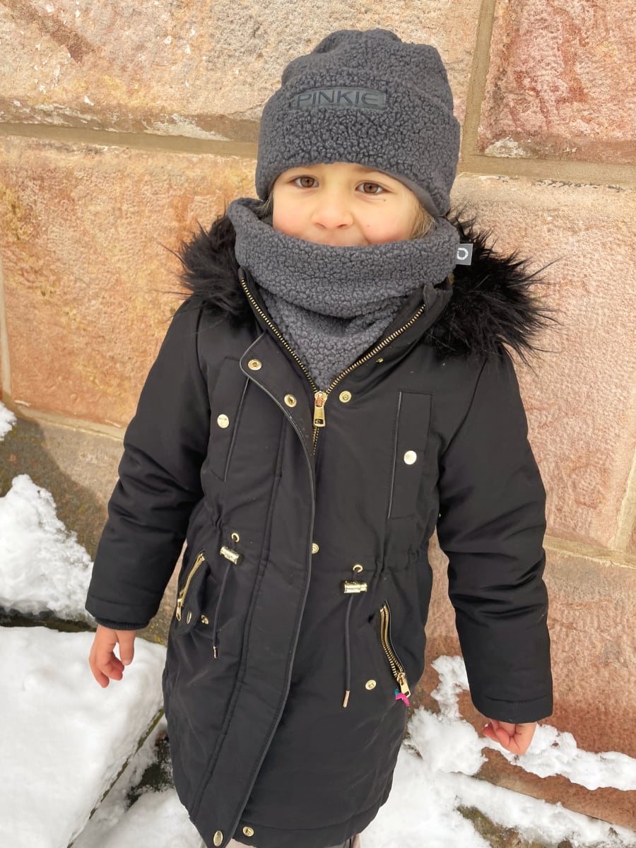 čepice Label Teddy Grey Varianta / velikost: 6let-dospělá