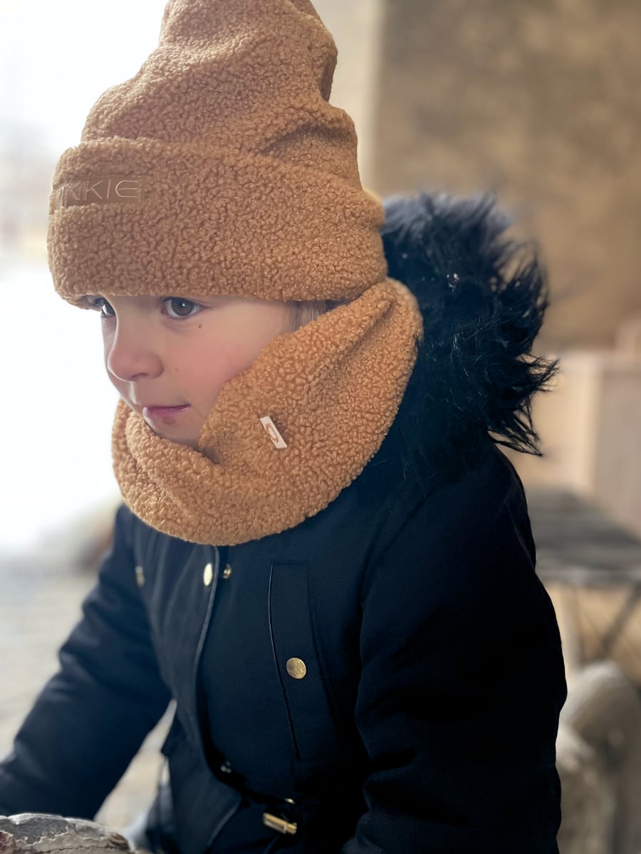 čepice Label Teddy Brown Varianta / velikost: 6let-dospělá