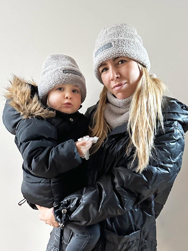 čepice Label Teddy Light Grey Duo Varianta / velikost: 1-3 roky+dospělá