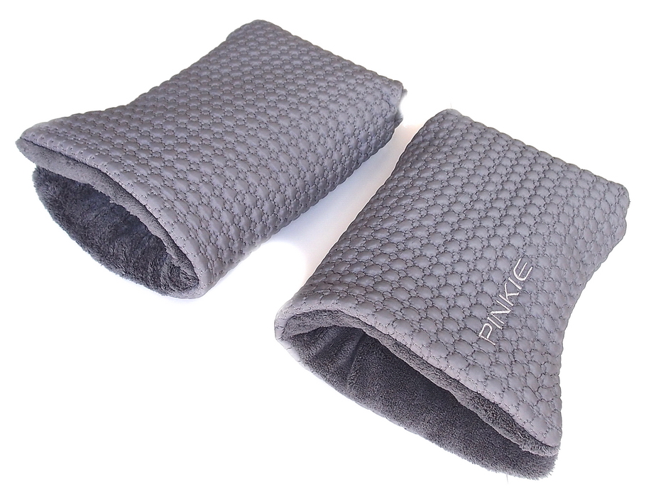 rukavice na kočárek Small Grey Comb