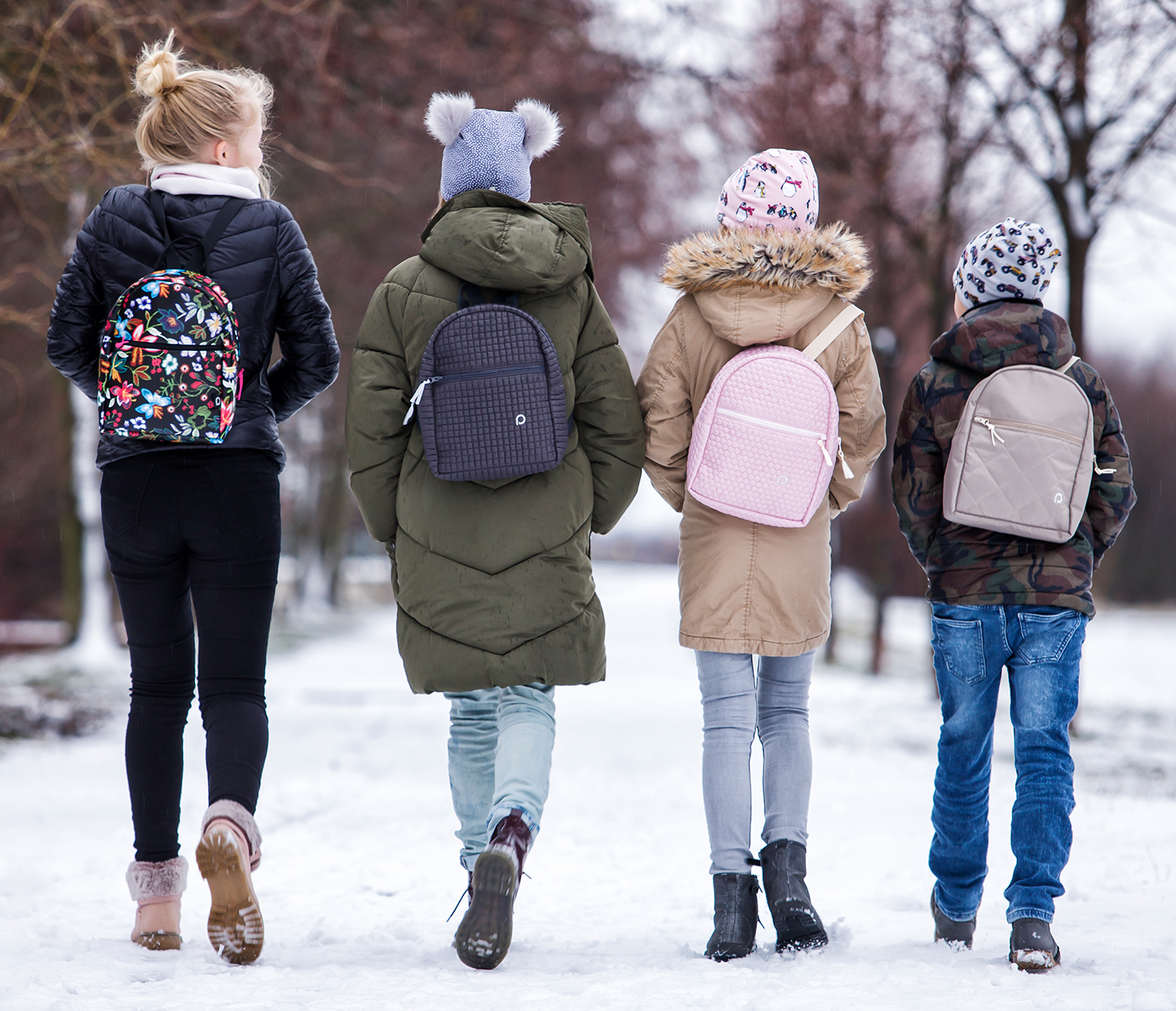 batůžek Small Pink Comb