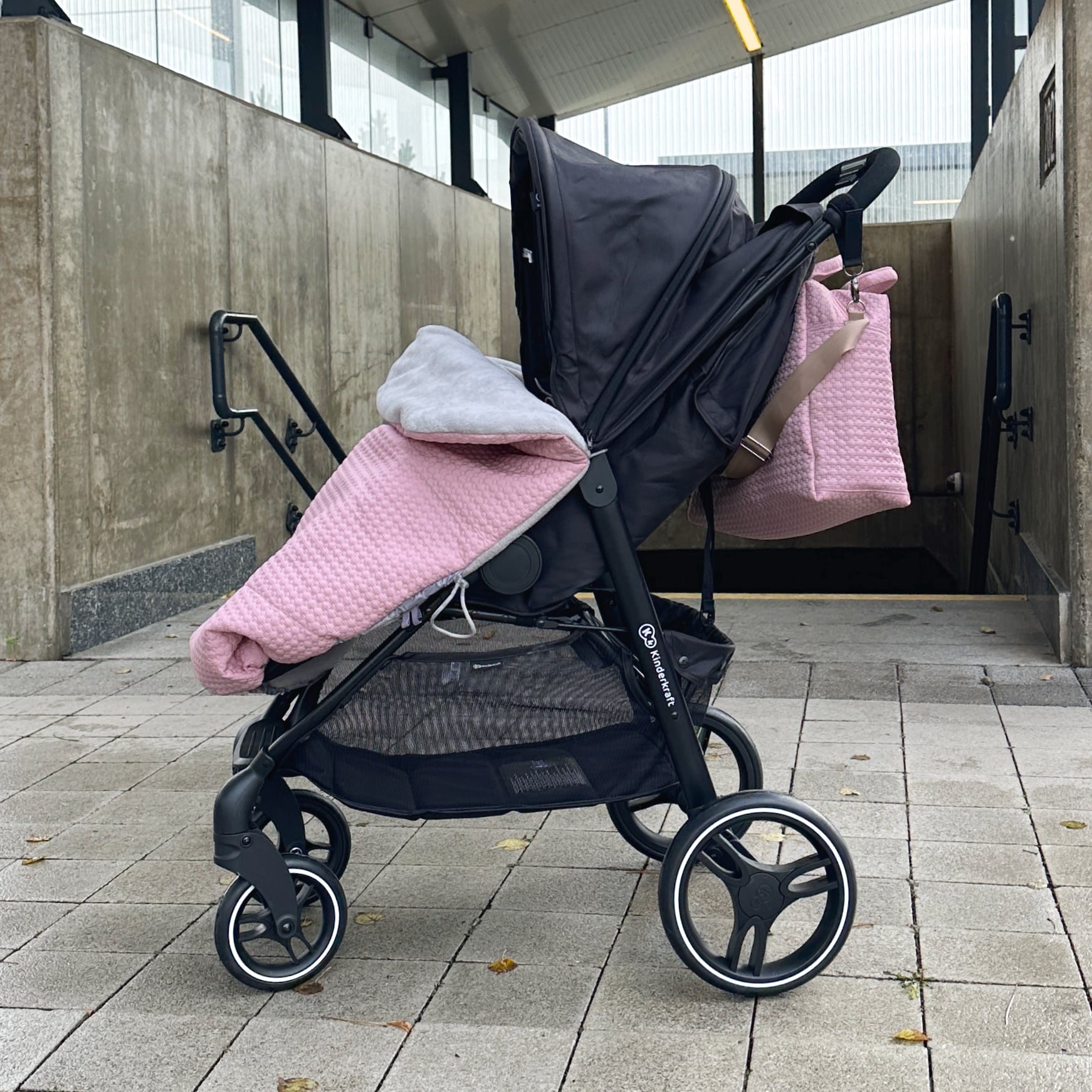 zateplená stahovací deka Small Pink Comb
