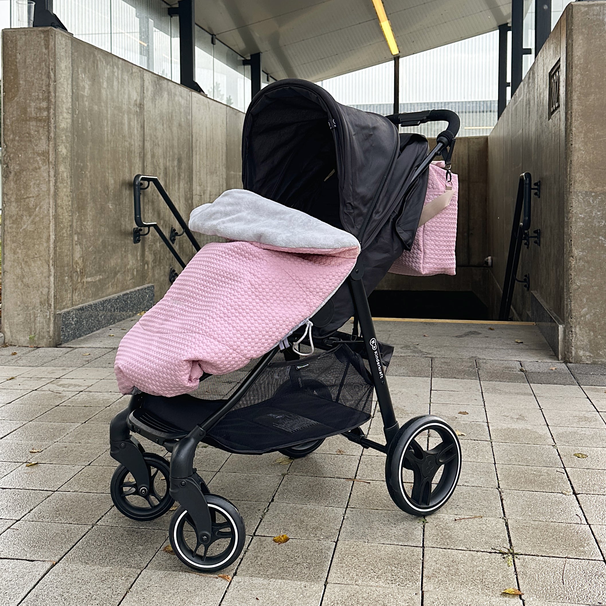 zateplená stahovací deka Small Pink Comb