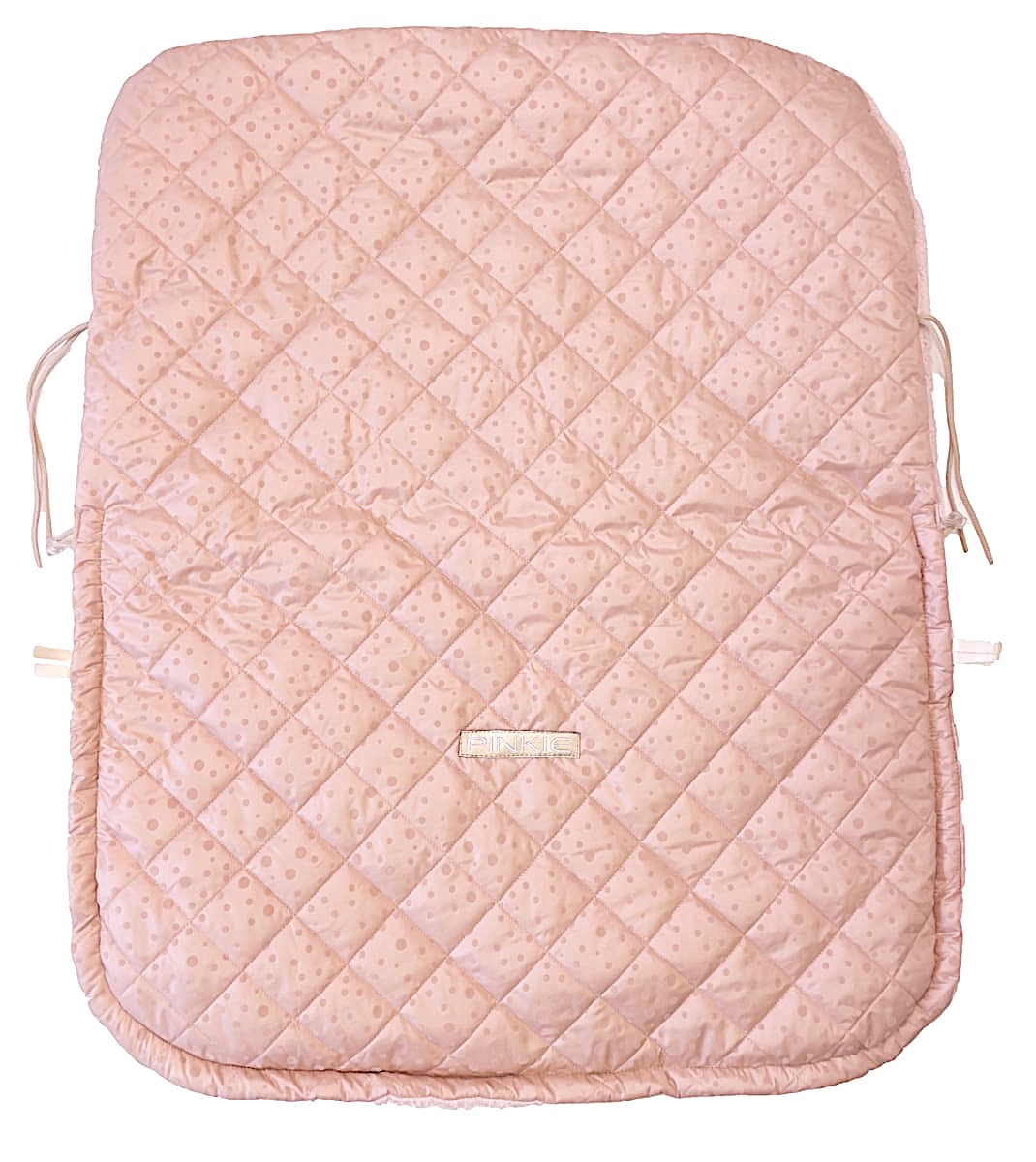 zateplená stahovací deka Soft Pink Dots