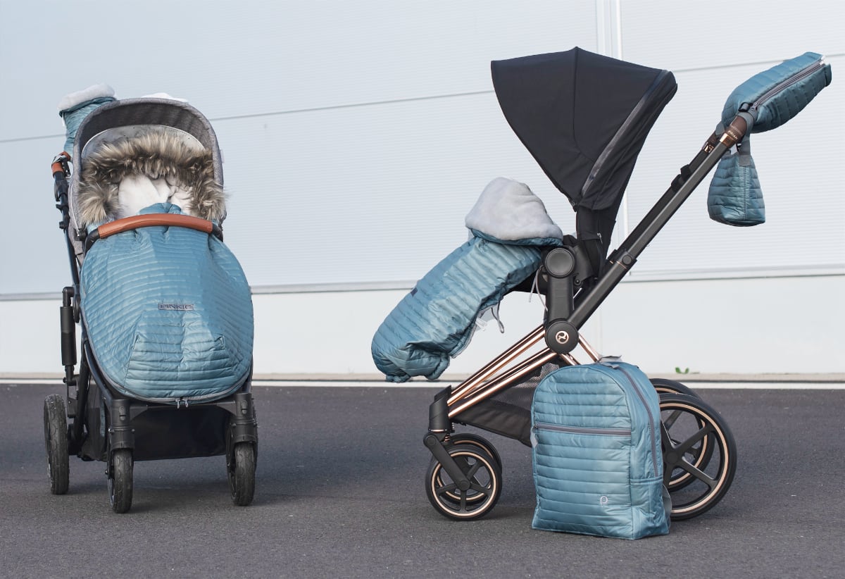 zateplená stahovací deka Ocean Blue