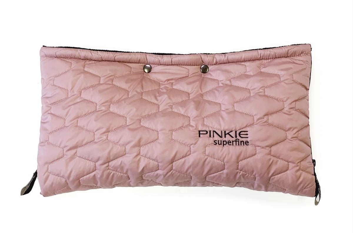 péřový rukávník Superfine Light Pink