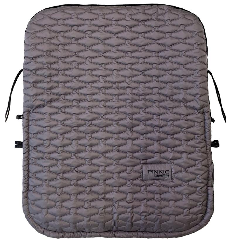 péřová stahovací deka Superfine Dark Grey