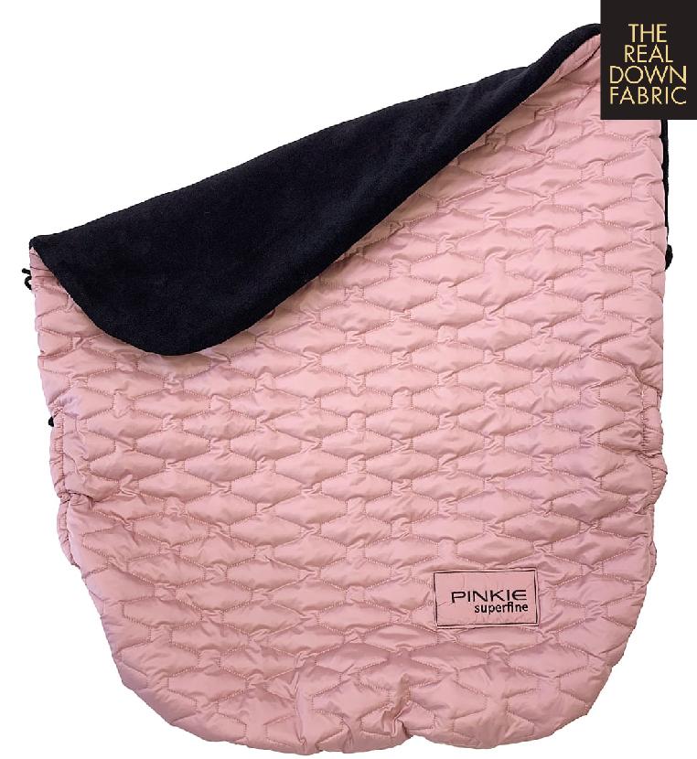 péřová stahovací deka Superfine Light Pink