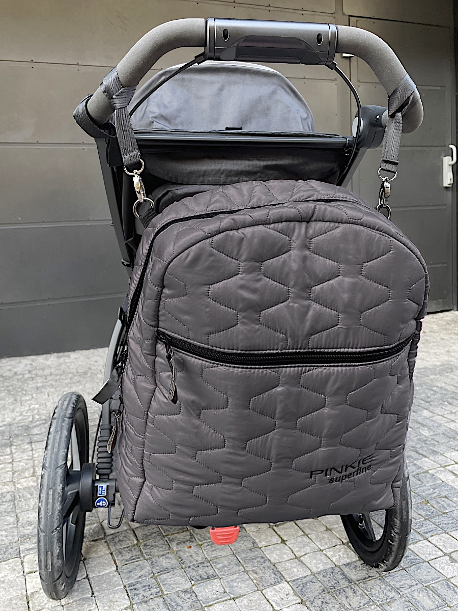 batoh Bugee Superfine Dark Grey