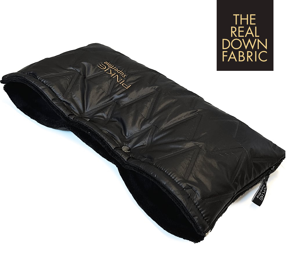 péřový rukávník Superfine Vee Black