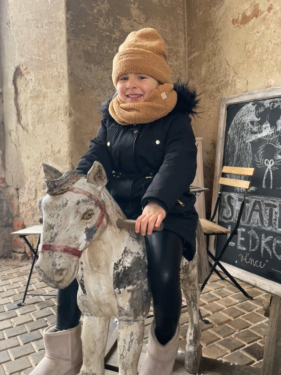 nákrčník Teddy Brown