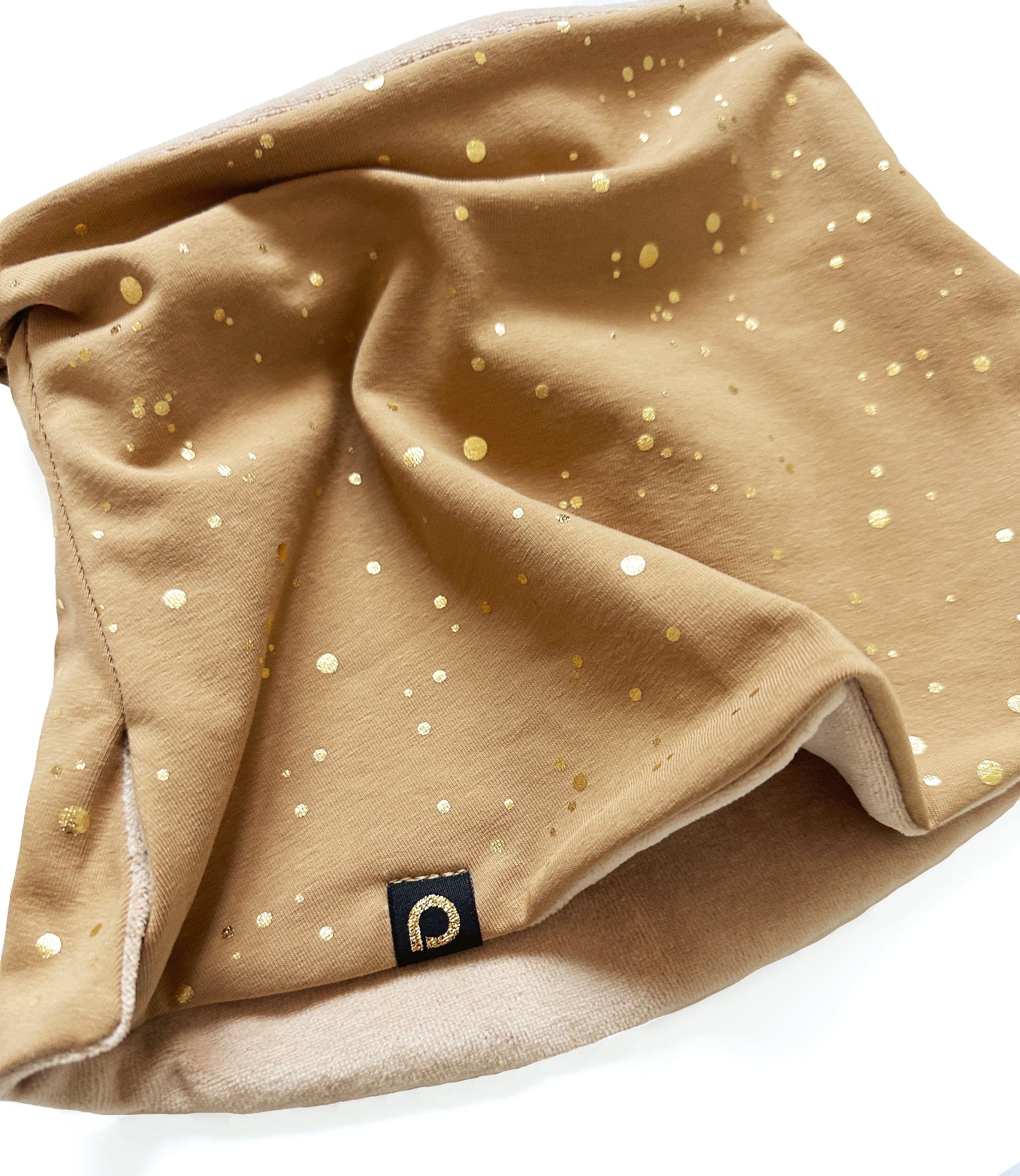 nákrčník Shine Gold Camel
