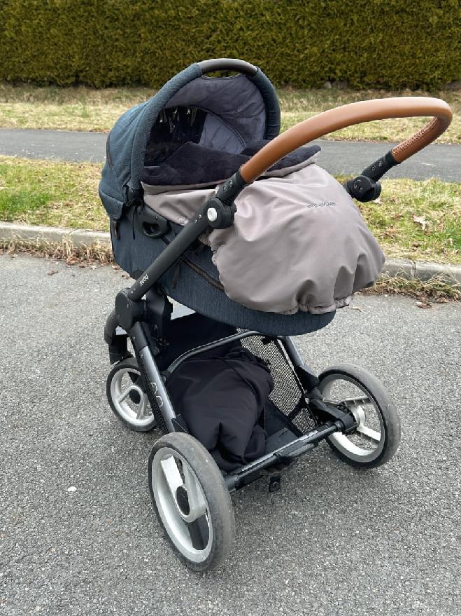 zateplená stahovací deka Pinkie Softshell Grey