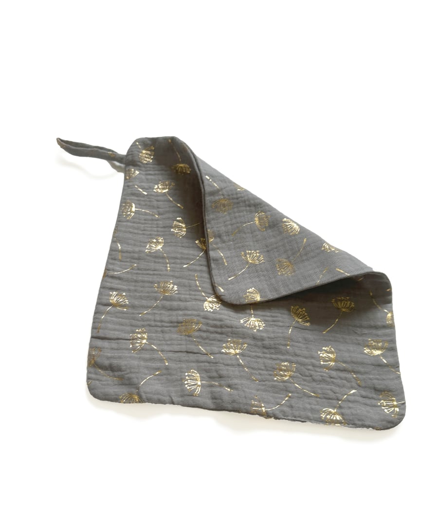 set Muslin Flower Grey