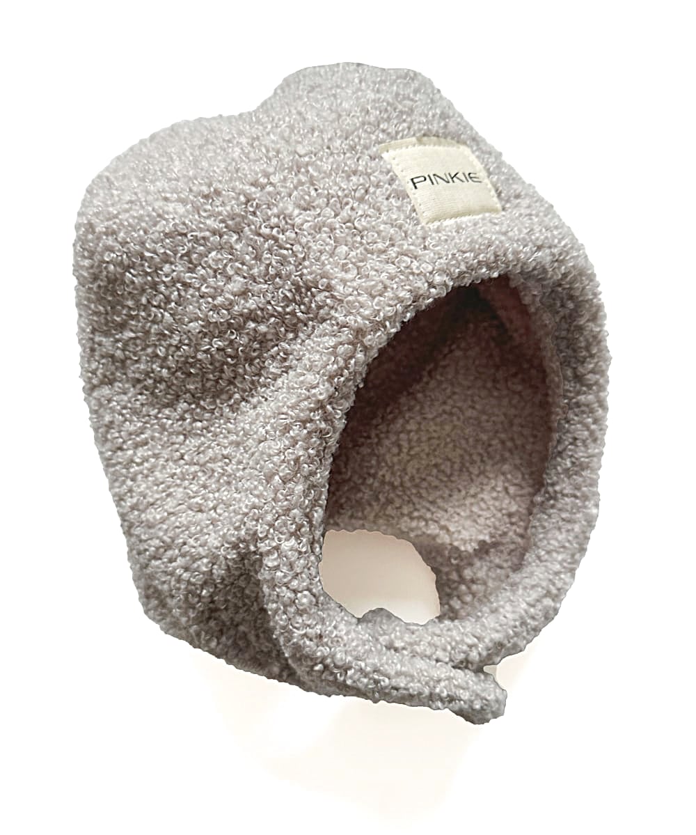 čepice-kukla Teddy Light Grey Varianta/ velikost: 3-6 let