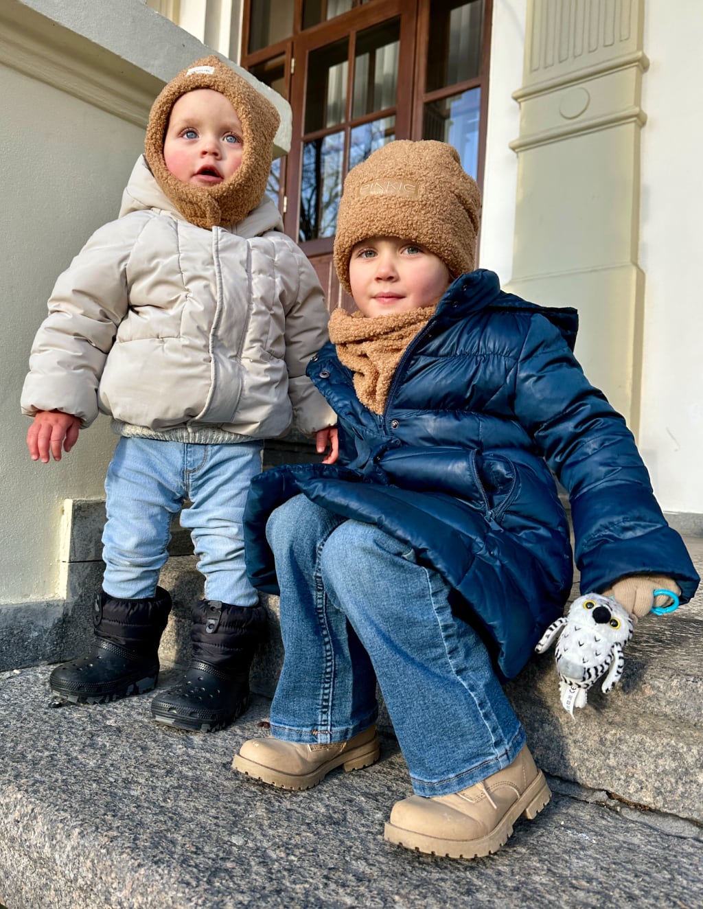 čepice-kukla Teddy Brown Varianta/ velikost: 3-6 let