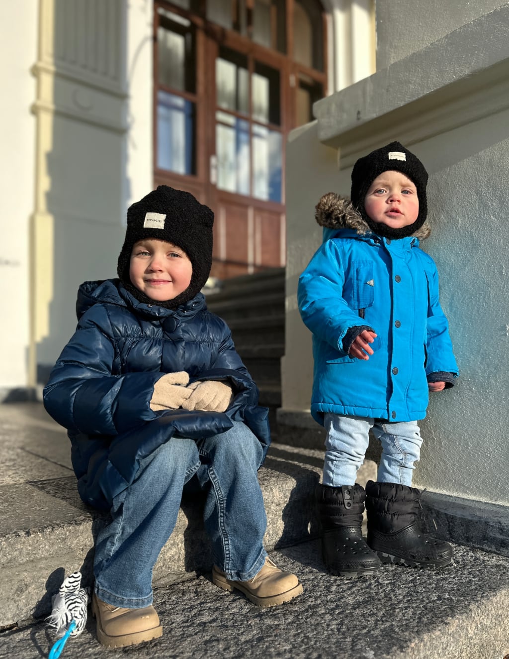 čepice-kukla Teddy Black Varianta/ velikost: 3-12m