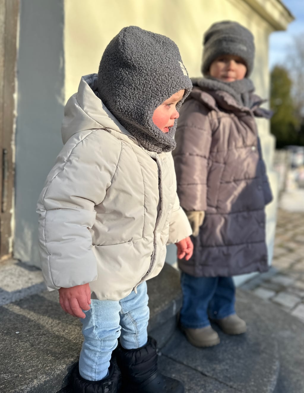 čepice-kukla Teddy Grey Varianta/ velikost: 3-6 let