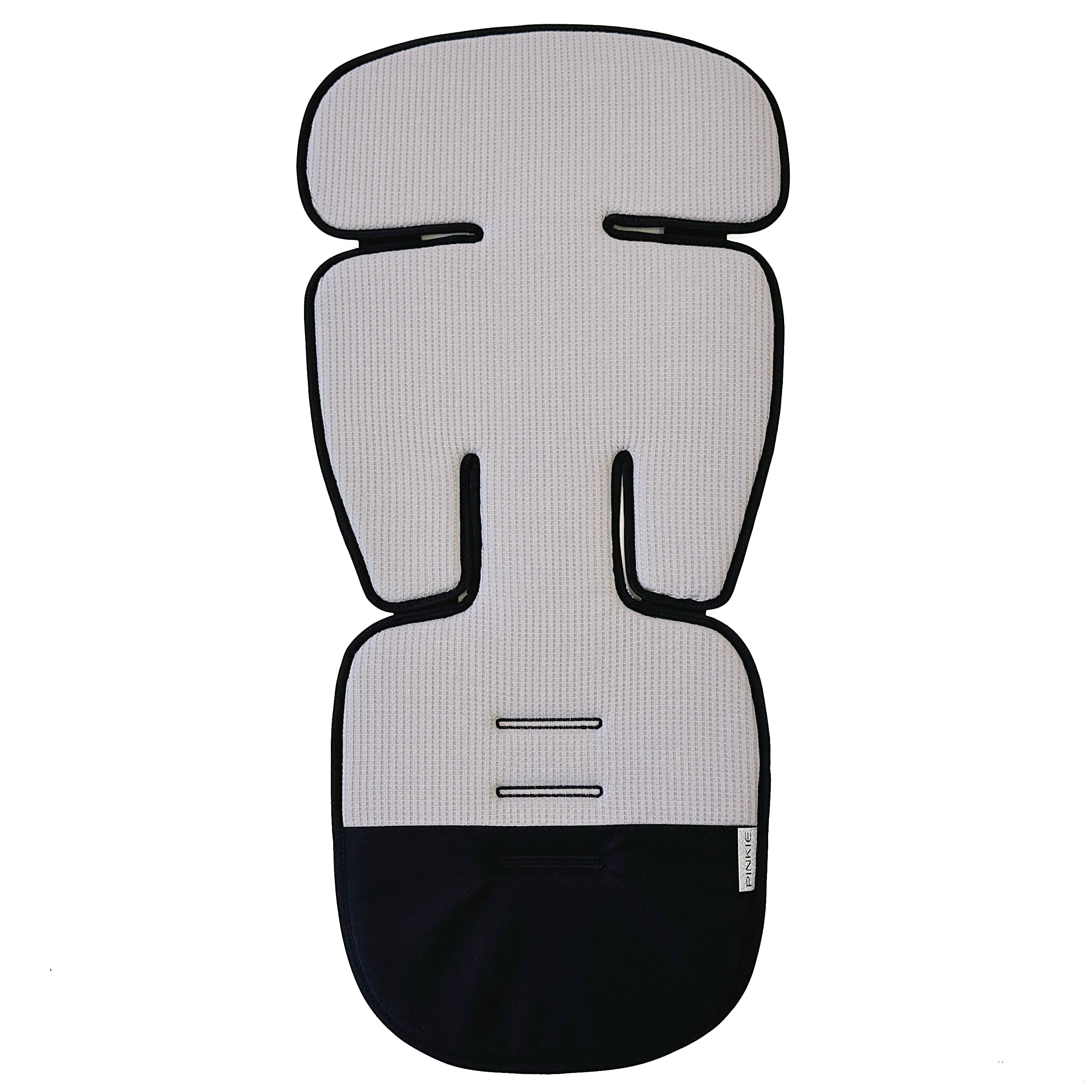 podložka do kočárku Label Grey/Black