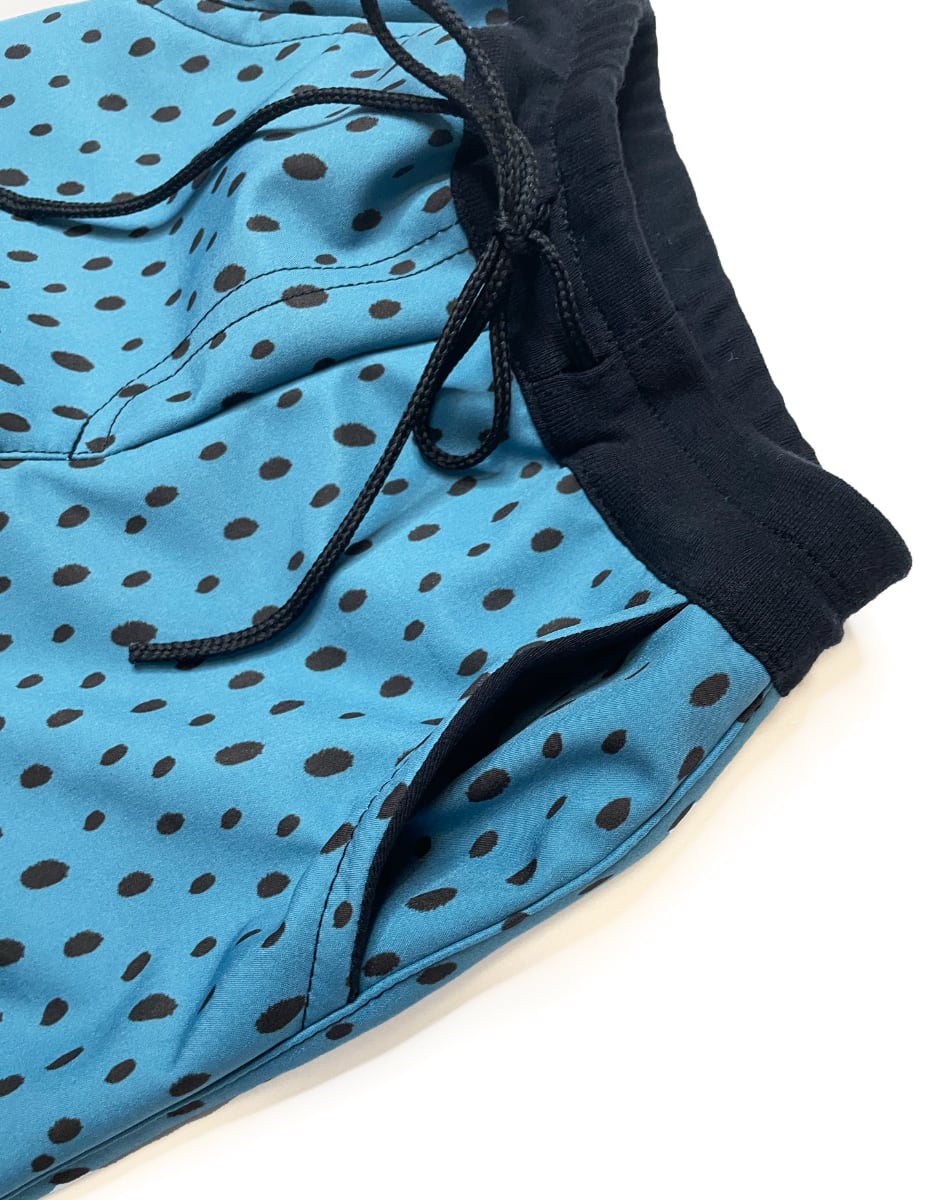 softshellové kalhoty Dots Blue Varianta / velikost: 86-92