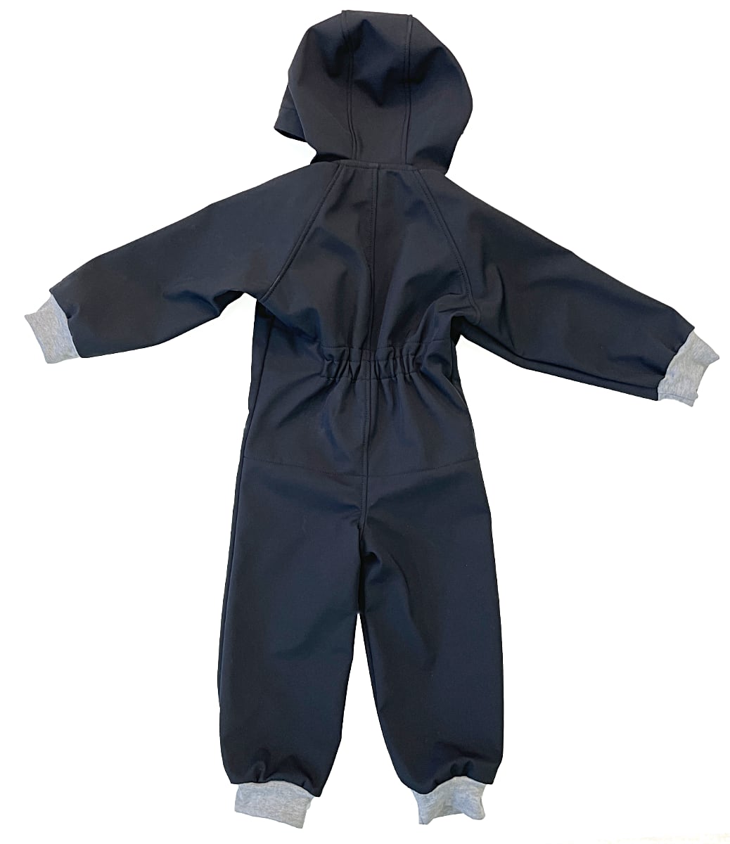 softshellová kombinéza Black/Grey Varianta / velikost: 98-104