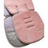 letná podložka do kočíka Bamboo Pink