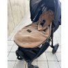 Dünner Fußsack Pinkie Fur Teddy Brown