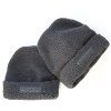 čepice Label Teddy Grey Duo | Pinkie