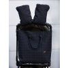 Small Black Comb kesztyű babakocsira