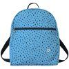 batoh Bugee Softshell Dots Blue | Pinkie