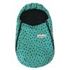Dünner Fußsack Soft Turquoise BIO 0-12 Monate