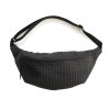 Kleine Bauchtasche Small Black Comb
