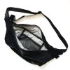 Kleine Bauchtasche Big Comb Black