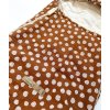 Śpiworek Muslin Brown  Dots BIO 0-12 mies.