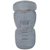 Verlängerte Sitzeinlage für den Sommer Bamboo Grey